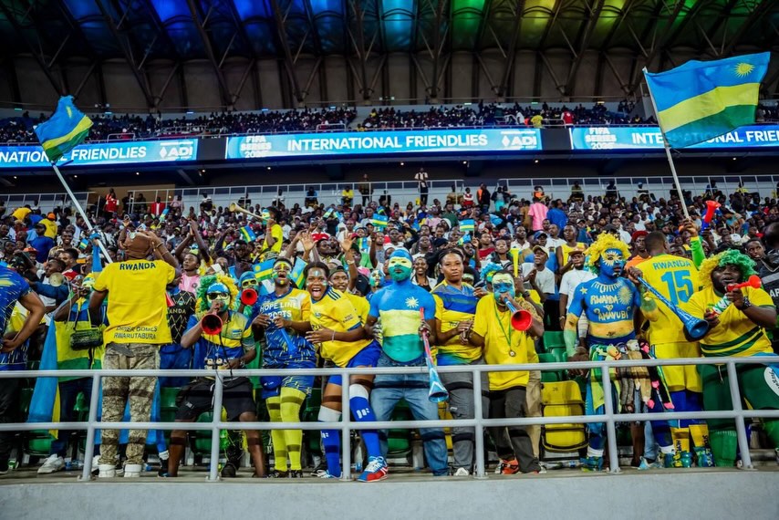 Abafana bari bitabiriye uyu mukino ku bwinshi ndetse itsinzi y'Amavubi ituma batahana akanyamuneza