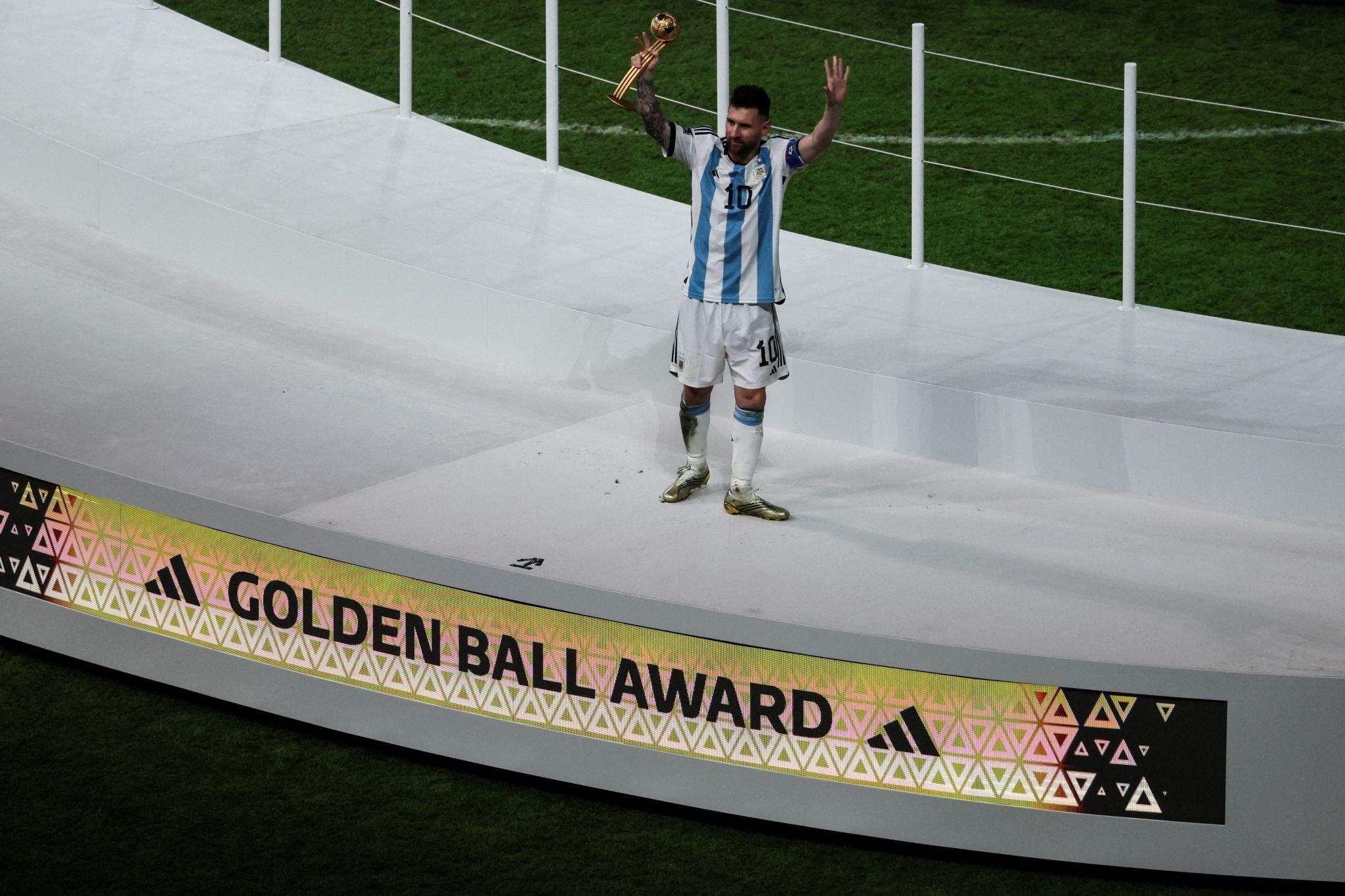 Lionel Messi we amaze guca gahigo kihariye ko kwegukana Golden Ball inshuro ebyiri