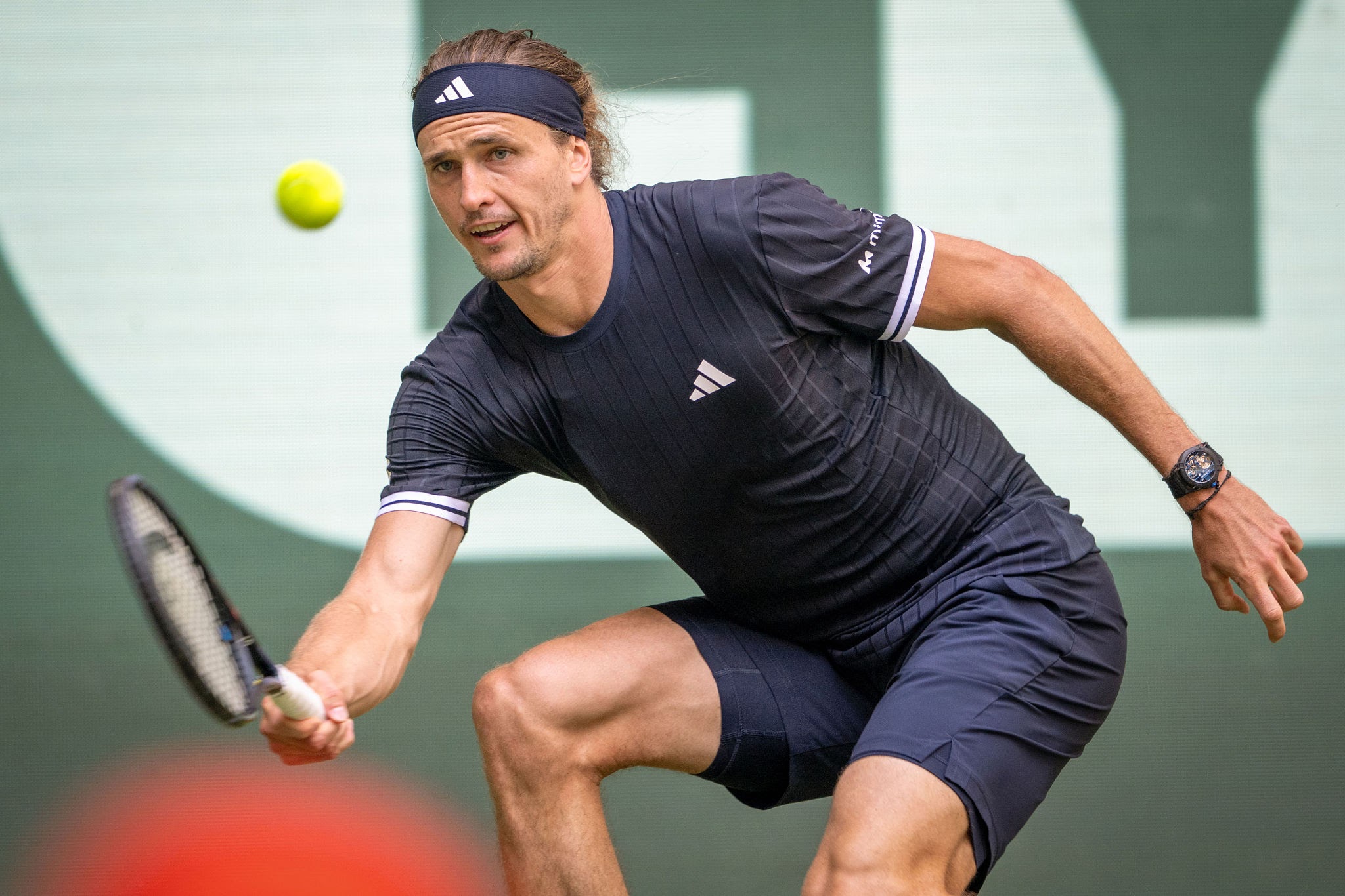 Alexander Zverev we  nibwo bwambere yarageze  ku mukino wa nyuma wa Wimbledon mu mateka ye.